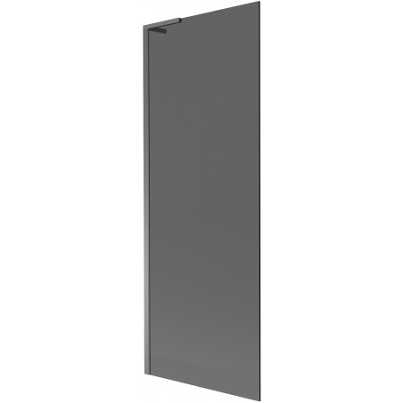 Mexen Next L Bathtub Screen 1-Panel 70 x 150 cm, Graphite, Gun Metal - 895-070-000-03-40-95