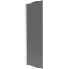 Mexen Next L bath screen single-winged 60 x 150 cm, graphite, brushed nickel - 895-060-000-03-40-97