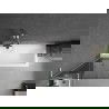 Mexen Next L bathtub screen 1-wing 70 x 150 cm, graphite, brushed nickel - 895-070-000-03-40-97