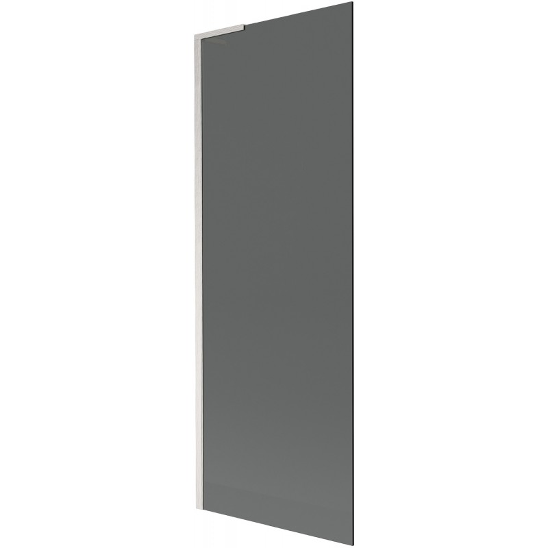 Mexen Next L bathtub screen 1-wing 70 x 150 cm, graphite, brushed nickel - 895-070-000-03-40-97
