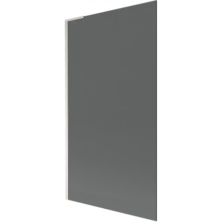 Mexen Next L Bathtub Screen 1-Panel 100 x 150 cm, Graphite, Brushed Nickel - 895-100-000-03-40-97
