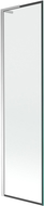 Mexen Next L Bathtub Screen 1-Panel 50 x 150 cm, Black Frame, Chrome - 895-050-000-03-70-01