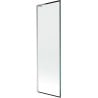 Mexen Next L Bath Screen 1-Wing 60 x 150 cm, Black Pattern, Chrome - 895-060-000-03-70-01