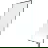 Mexen Next L bathtub screen 1-wing 80 x 150 cm, black pattern, chrome - 895-080-000-03-70-01