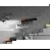 Mexen Next L bathtub screen 1-wing 70 x 150 cm, black pattern, brushed copper - 895-070-000-03-70-65