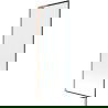 Mexen Next L bathtub screen 1-wing 70 x 150 cm, black pattern, brushed copper - 895-070-000-03-70-65