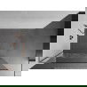 Mexen Kioto L Walk-in Shower Wall 100 x 200 cm, White Pattern, Brushed Bronze - 800-100-103-65-85