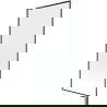 Mexen Next L bathtub screen 1-winged 80 x 150 cm, black pattern, brushed gun gray - 895-080-000-03-70-66
