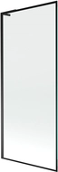 Mexen Next L Bath Screen 1-Panel 80 x 150 cm, Black Frame, Black - 895-080-000-03-70-70
