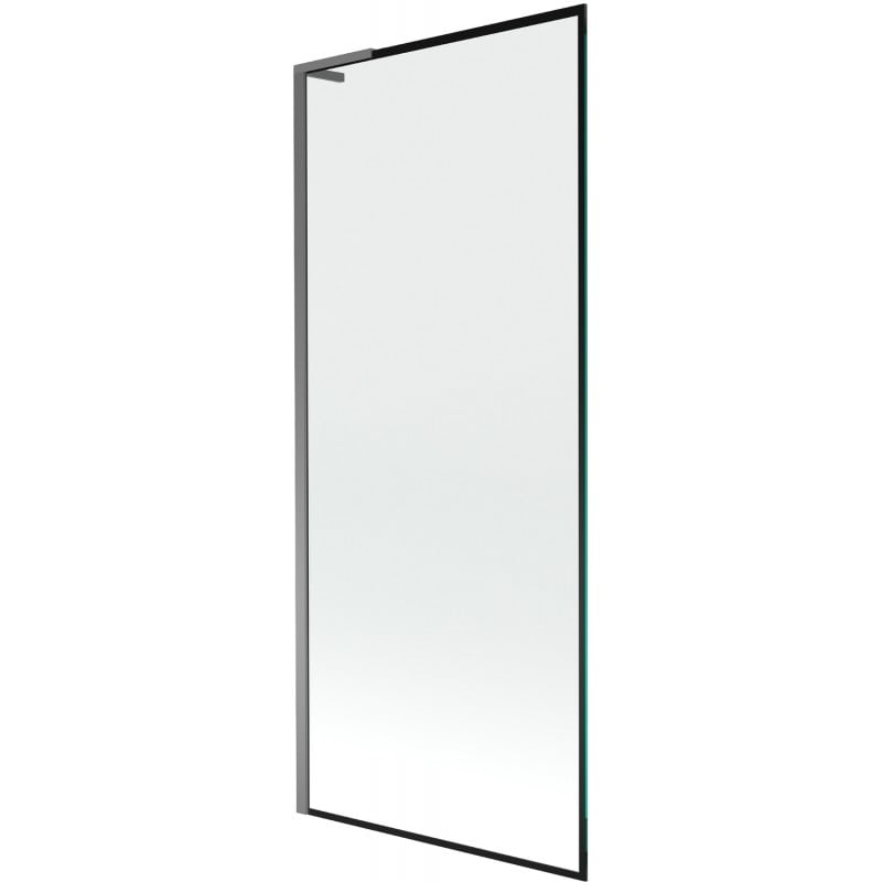 Mexen Next L shower screen 1-winged 80 x 150 cm, black pattern, gun metal - 895-080-000-03-70-95