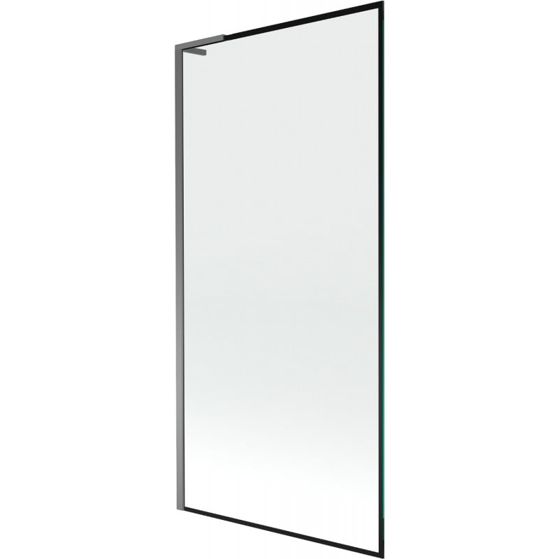 Mexen Next L bathtub screen single-wing 90 x 150 cm, black pattern, gun metal - 895-090-000-03-70-95
