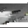 Mexen Next L bathtub screen 1-wing 60 x 150 cm, black pattern, chrome - 895-060-000-03-77-01