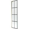 Mexen Next L 1-wing Bathtub Screen 50 x 150 cm, black pattern, gold - 895-050-000-03-77-50