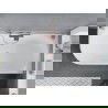 Mexen Mia right corner free-standing bathtub 170 x 80 cm, white, brushed copper overflow - 52691708000P-65