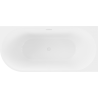 Mexen Mia freestanding right corner bathtub 180 x 80 cm, white, overflow white - 52691808000P-20