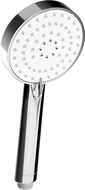 Mexen R-75 3-function shower handle, Chrome/White - 79575-02