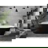 Mexen Flavia freestanding bathtub 150 x 75 cm, white/black, white overflow - 54031507575-20