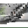 Mexen Flavia freestanding bathtub 160 x 75 cm, white, rose gold overflow - 54031608000-60
