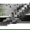 Mexen Flavia freestanding bathtub 67 x 29.5 inches, white/black, brushed copper overflow - 54031708075-65