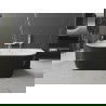 Mexen Oval Freestanding Wall Bath 150 x 75 cm, White/Black, White Overflow - 52671507575-20