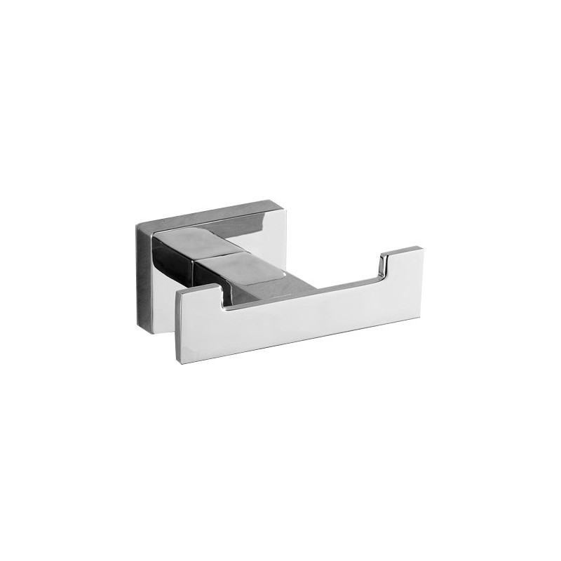 Mexen Arno double towel hook, Chrome - 7020735-00