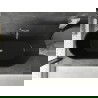 Mexen Montana freestanding bathtub 170 x 80 cm, black, chrome overflow - 52011708070-01
