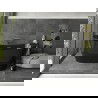 Mexen Montana freestanding bathtub 170 x 80 cm, black, overflow gold - 52011708070-50