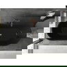 Mexen Montana freestanding bathtub 170 x 80 cm, black, rose gold overflow - 52011708070-60