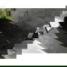 Mexen Montana freestanding bathtub 170 x 80 cm, black, gun metal overflow - 52011708070-95