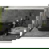 Mexen Montana freestanding bathtub 170 x 80 cm, black, gun metal overflow - 52011708070-95