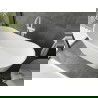 Mexen Montana freestanding bathtub 180 x 80 cm, white, white overflow - 52011808000-20
