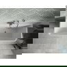 Mexen Volta freestanding wall-mounted bathtub 150 x 75 cm, white, gun metal overflow - 51131507500-95