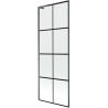 Mexen Next L bathtub screen 1-wing 70 x 150 cm, black pattern, gun metal - 895-070-000-03-77-95