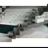 Mexen Volta Freestanding Wall Bath 150 x 75 cm, White/Black, White Overflow - 51131507575-20