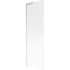 Mexen Next L bath screen 1-wing 60 x 150 cm, stripes, chrome - 895-060-000-03-09-01