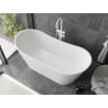 Mexen Montana freestanding bath 180 x 90 cm, white, white overflow - 52011809000-20
