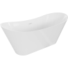 Mexen Celia freestanding bathtub 170 x 75 cm, white, overflow white - 52331707500-20