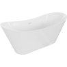 Mexen Celia freestanding bathtub 170 x 75 cm, white, white overflow - 52331707500-20