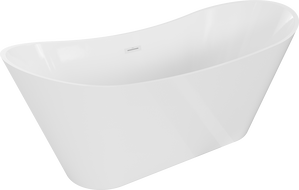 Mexen Celia freestanding bathtub 170 x 75 cm, white, overflow white - 52331707500-20