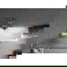 Mexen Next L bathtub screen 1-wing 80 x 150 cm, stripes, brushed copper - 895-080-000-03-09-65