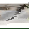 Mexen Celia freestanding bathtub 170 x 75 cm, white, brushed nickel overflow - 52331707500-97