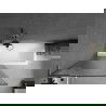 Mexen Next L 1-panel Bathtub Screen 90 x 150 cm, Striped, Gun Gray Brushed - 895-090-000-03-09-66