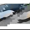 Mexen Luna freestanding bathtub 150 x 75 cm, white/black, white overflow - 52031507575-20