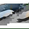 Mexen Luna freestanding bathtub 160 x 75 cm, white/black, brushed gold overflow - 52031607575-55