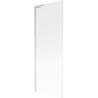 Mexen Next L 1-wing bathtub screen 70 x 150 cm, stripes, brushed nickel - 895-070-000-03-09-97