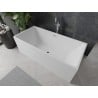 Mexen Nita freestanding bathtub 170 x 80 cm, white, chrome overflow - 52091708000-01