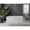 Mexen Nita freestanding bathtub 170 x 80 cm, white, chrome overflow - 52091708000-01
