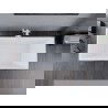 Mexen Lita freestanding bathtub 170 x 75 cm, white, white overflow - 52121707500-20