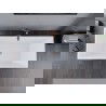 Mexen Lita freestanding bathtub 170 x 75 cm, white, brushed copper overflow - 52121707500-65