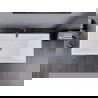 Mexen Lita freestanding bathtub 67 x 29.5 inches, white, gun metal overflow - 52121707500-95